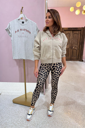 P.E Nation Vita Full Length Legging | Leopard Print