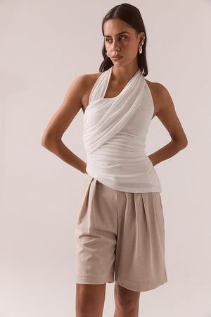 Sovere Studio Elvy Top | Chalk