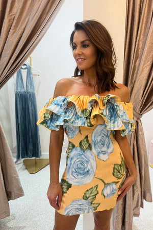 L'idee Debut Mini Dress | Fleur Bleue