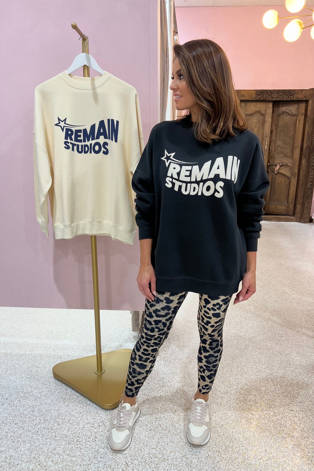 Remain Nova Crew | Washed Black