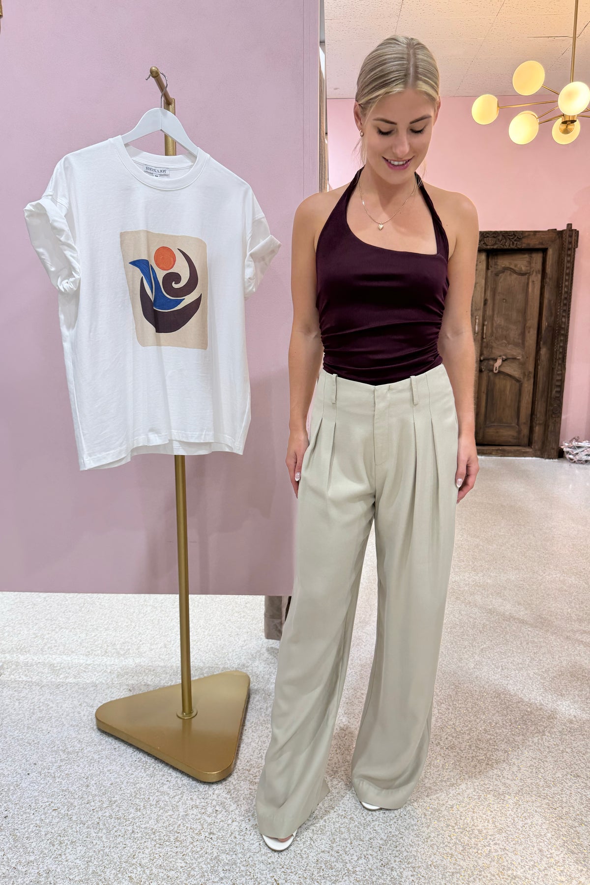 Bec + Bridge Anka Pant | Pumice