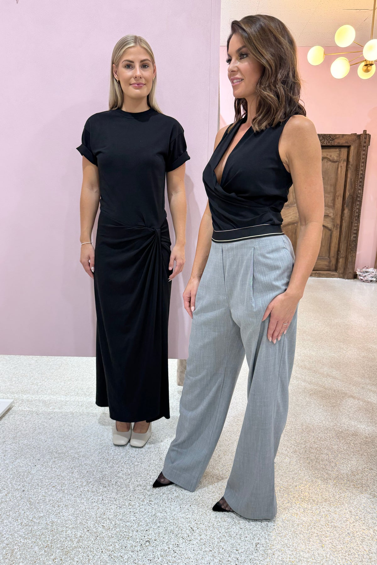 Bec + Bridge Simi Wrap Top | Black