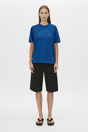C&M Camilla & Marc Karine Graphic Tee | Royal Blue