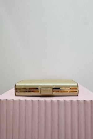 Olga Berg Precious Clutch | Champagne