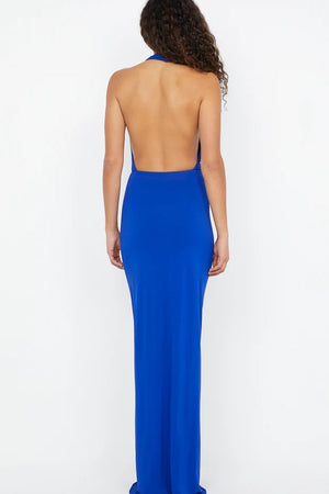 Bec + Bridge Nessie Cowl Neck Maxi Dress | Ultramarine Blue