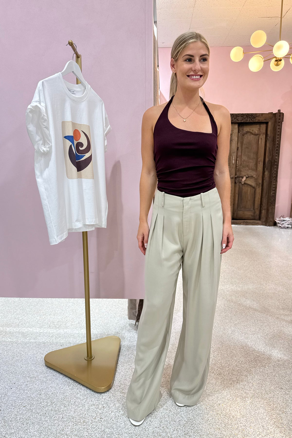 Bec + Bridge Anka Pant | Pumice