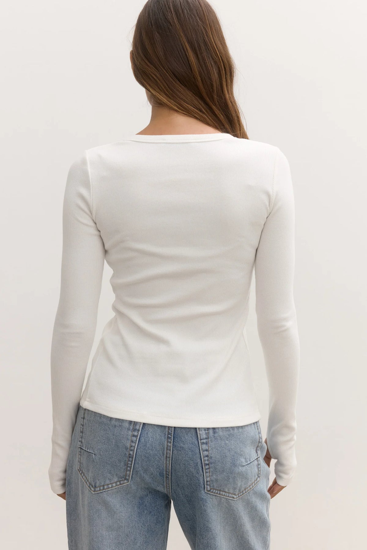 Bayse Brand Maya Top | White