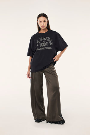 P.E Nation Altitude Tee | Washed Black