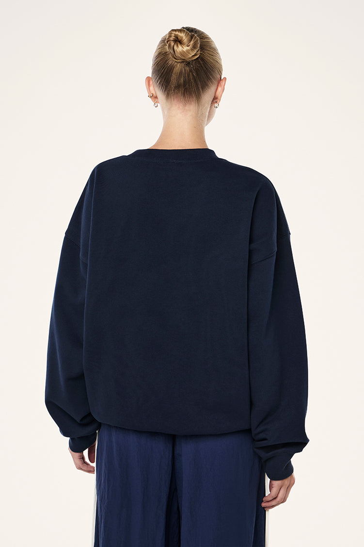 P.E Nation Backspin Sweat | Dark  Navy