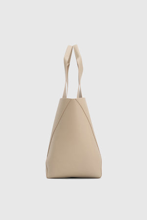 C&M Camilla & Marc Ezra Tote | Chalk