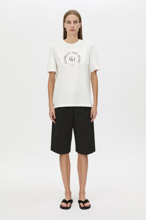 C&M Camilla & Marc Karine Graphic Tee | Soft White