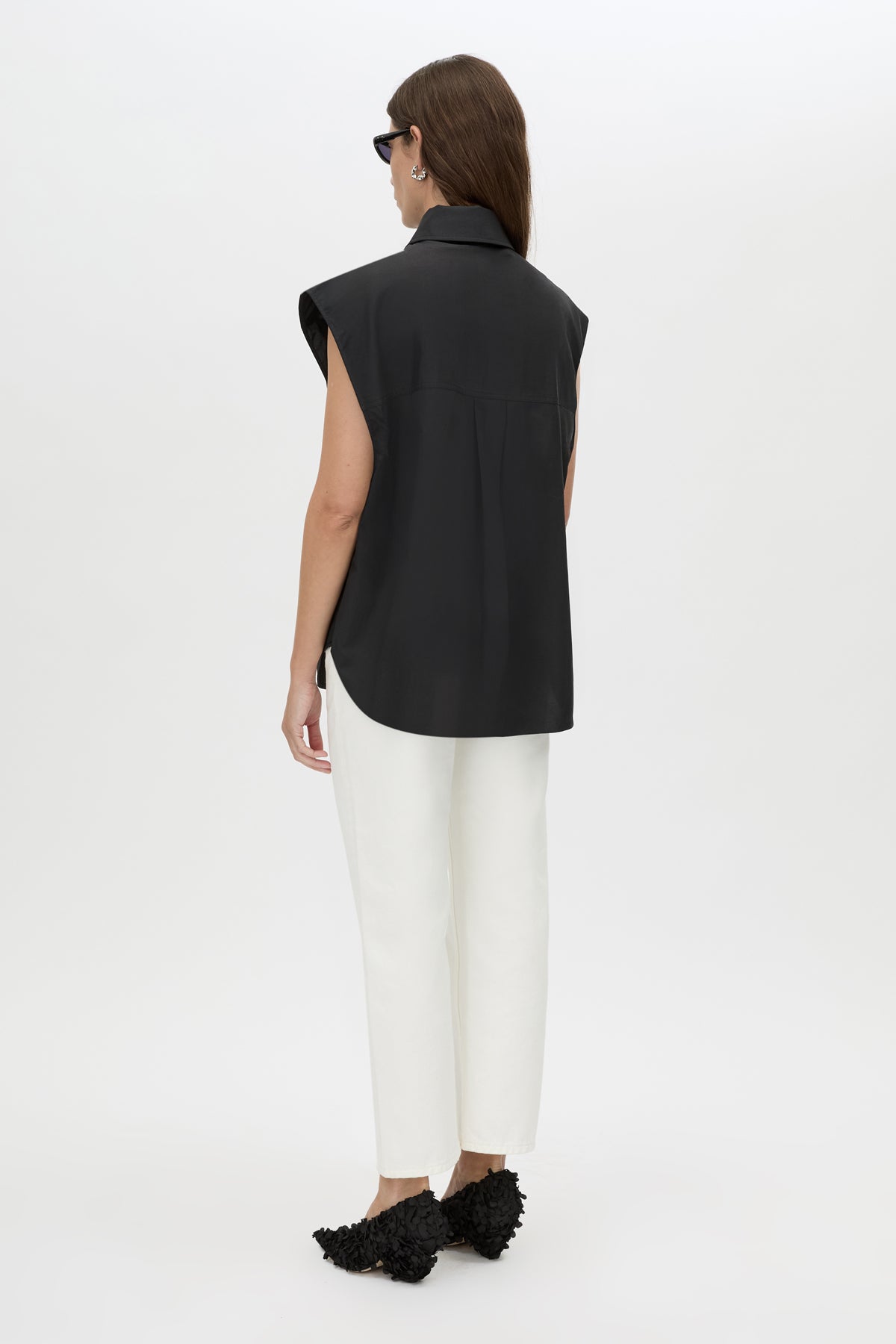 C&M Camilla & Marc Milo Sleeveless Shirt | Black