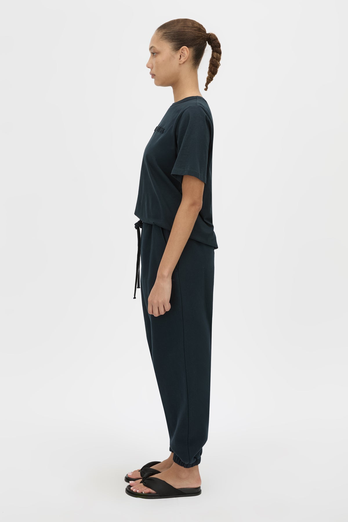 C&M Camilla & Marc Tia Logo Track Pant | Deep Ink