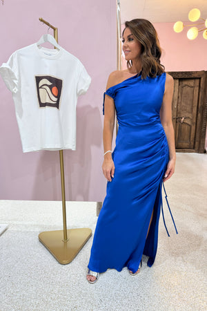 Shona Joy Tatum Gathered Maxi Dress | Ultramarine