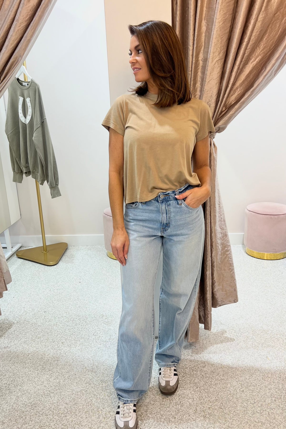 The Laundry Room Perfect Tee | Camel