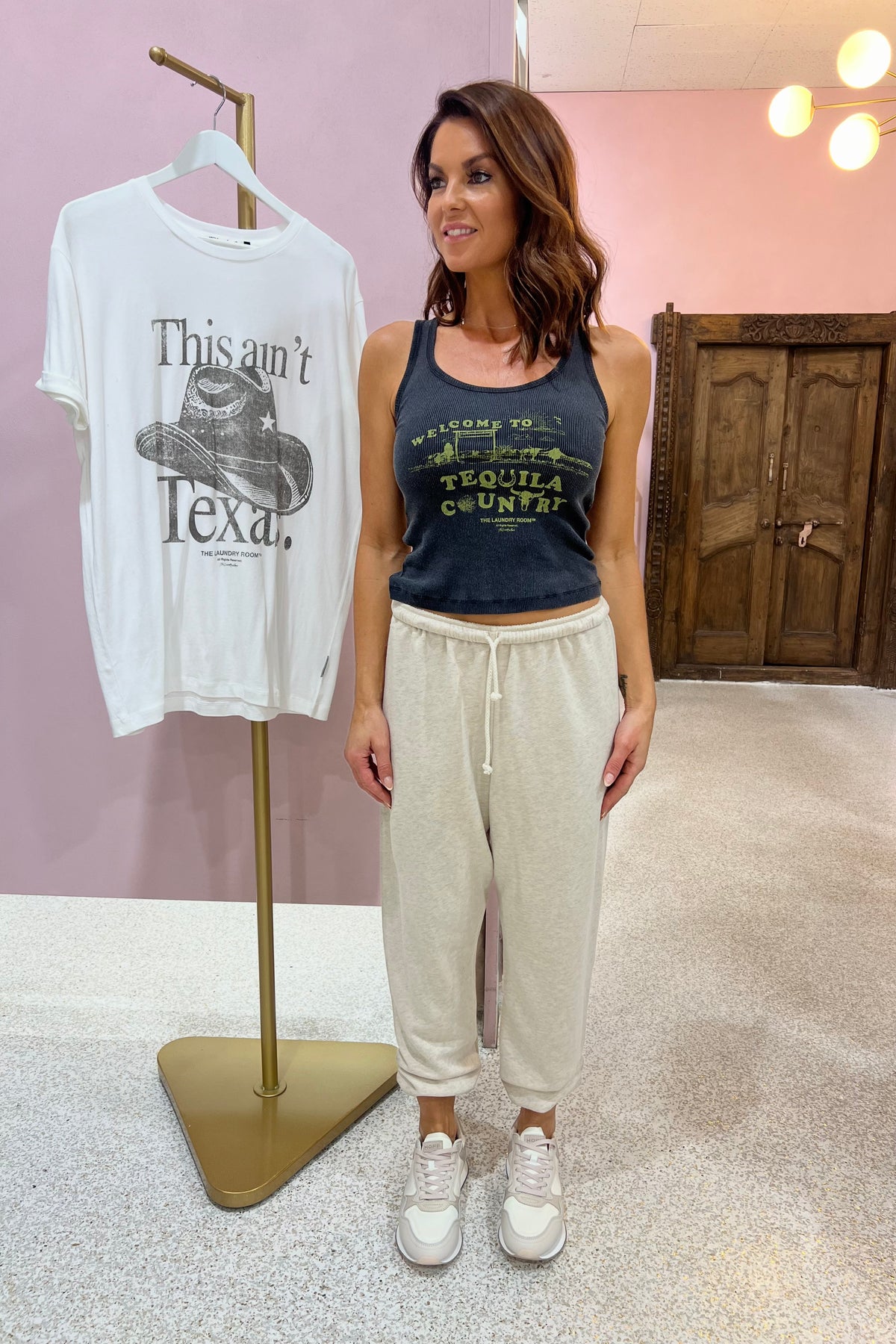 The Laundry Room Tequila Rib Tank | Black Snow