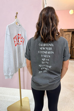 Ena Pelly Tour Tee | Smoke