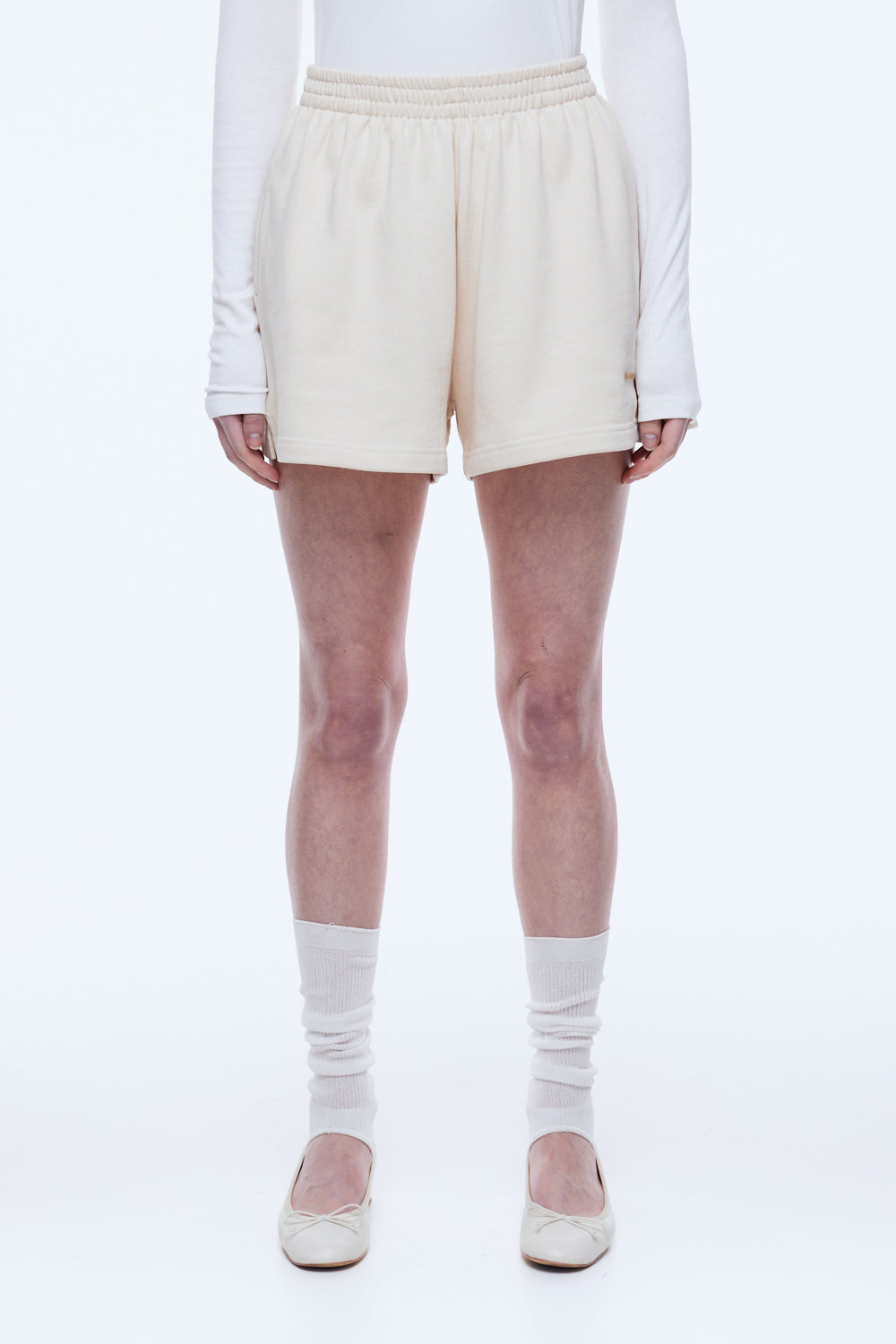 Ena Pelly Paris Terry Short | Oat Marle