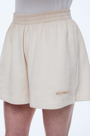 Ena Pelly Paris Terry Short | Oat Marle
