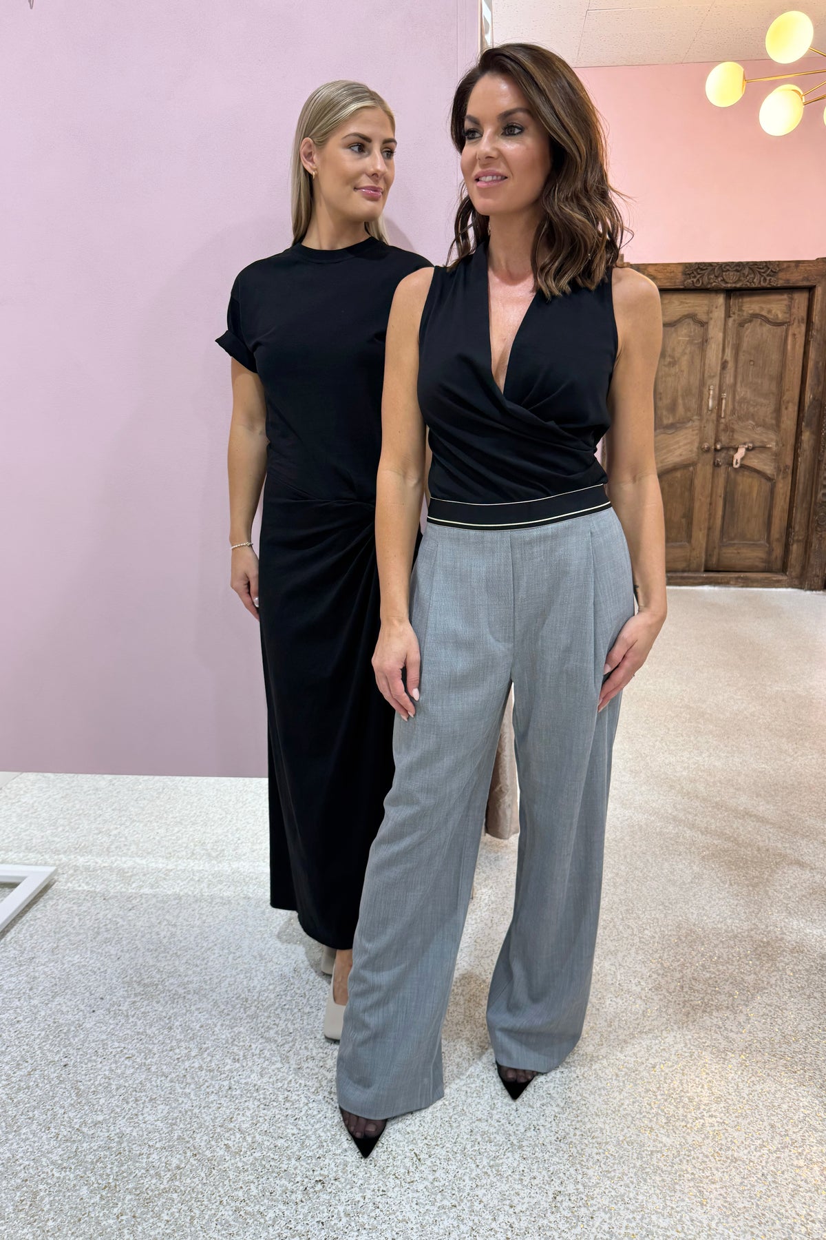 Bec + Bridge Simi Wrap Top | Black