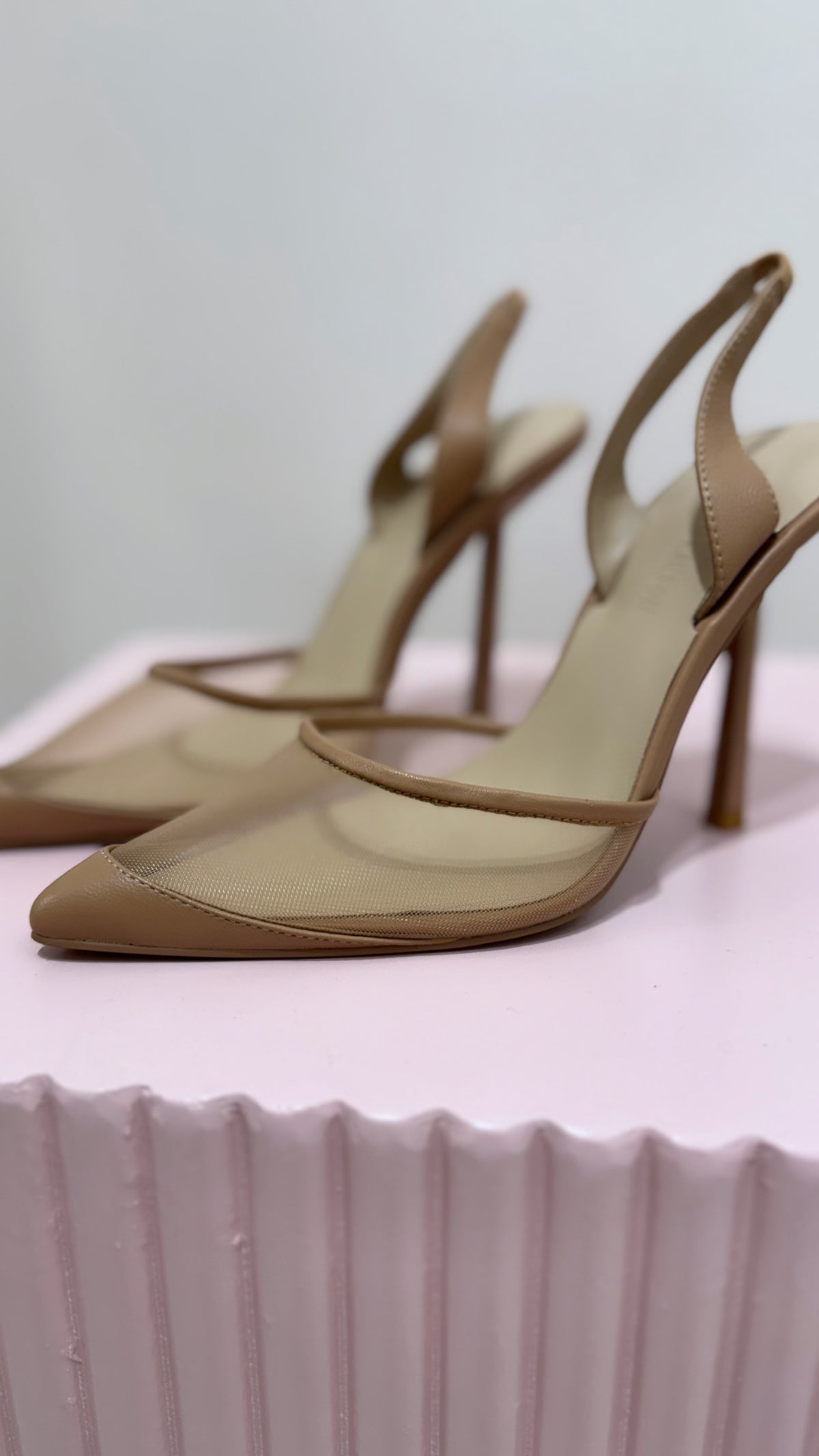 Lana Wilkinson Harley Slingback Heel | Beige