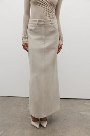 Bayse Brand Beckett Skirt | Bone