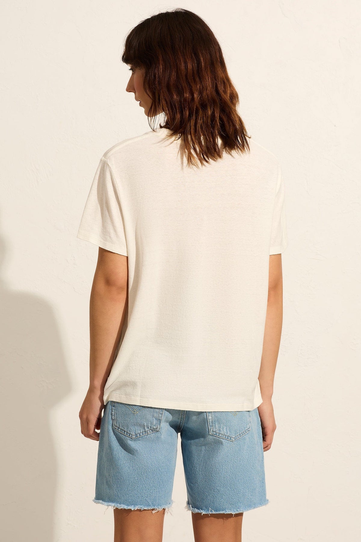 Auguste Moon Rider Classic Tee | White