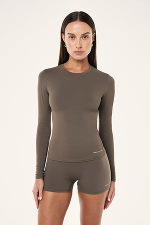 P.E Nation Foundation Long Sleeve Top | Major Brown