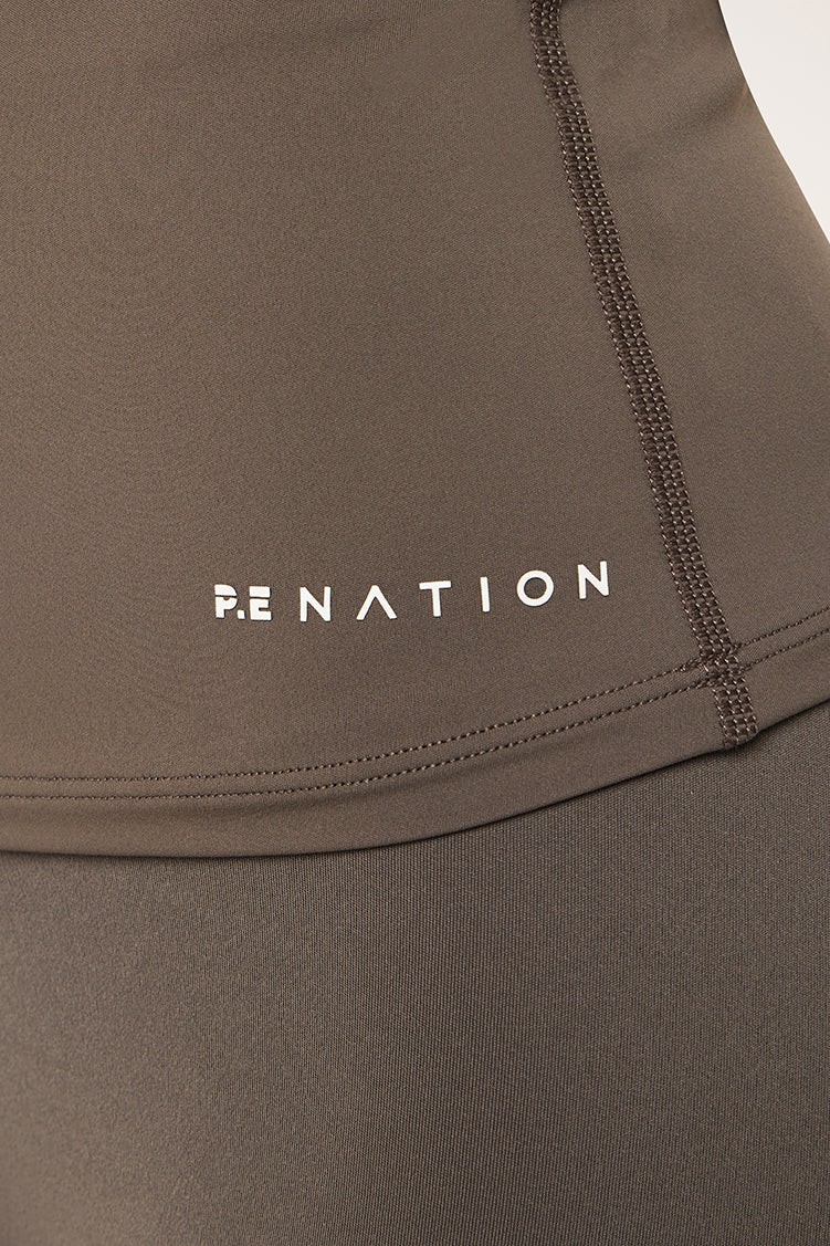 P.E Nation Foundation Long Sleeve Top | Major Brown