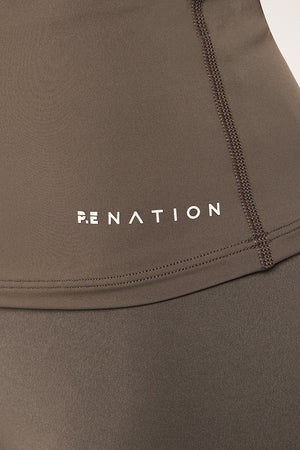 P.E Nation Foundation Long Sleeve Top | Major Brown