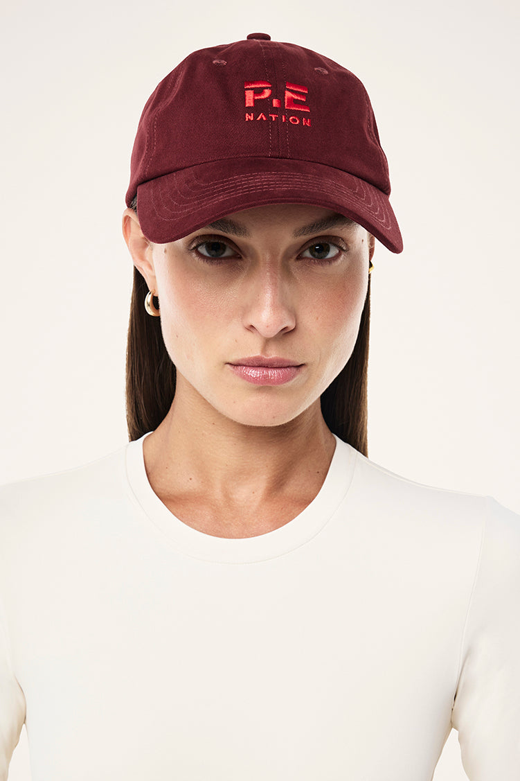 P.E Nation Heads Up Cap | Cabernet / Strawberry