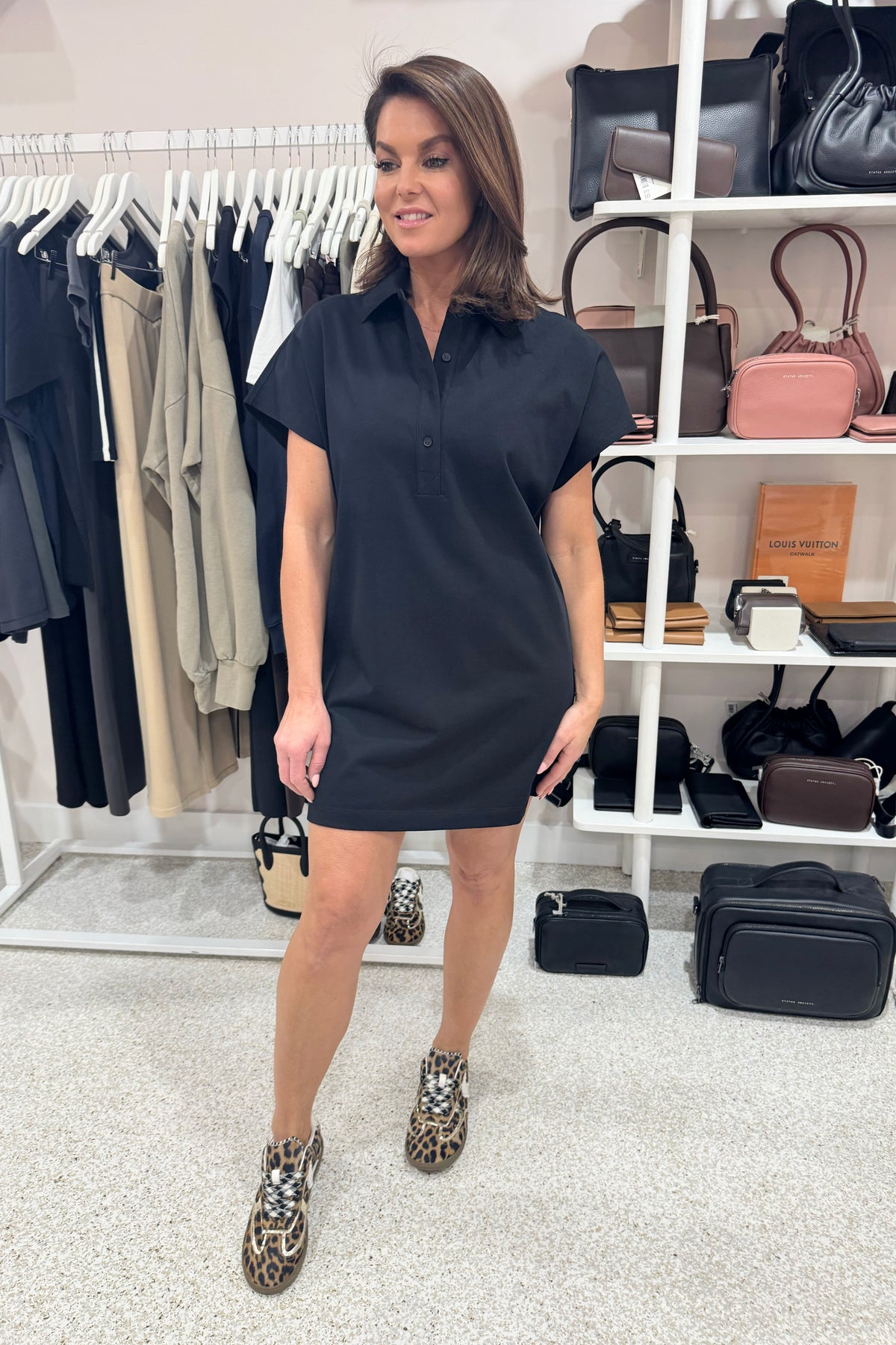 C&M Camilla & Marc Briar Polo Dress | Black