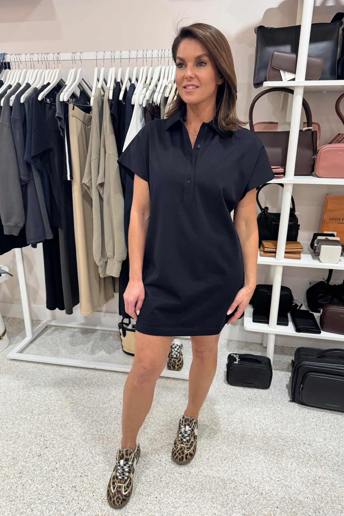 C&M Camilla & Marc Briar Polo Dress | Black