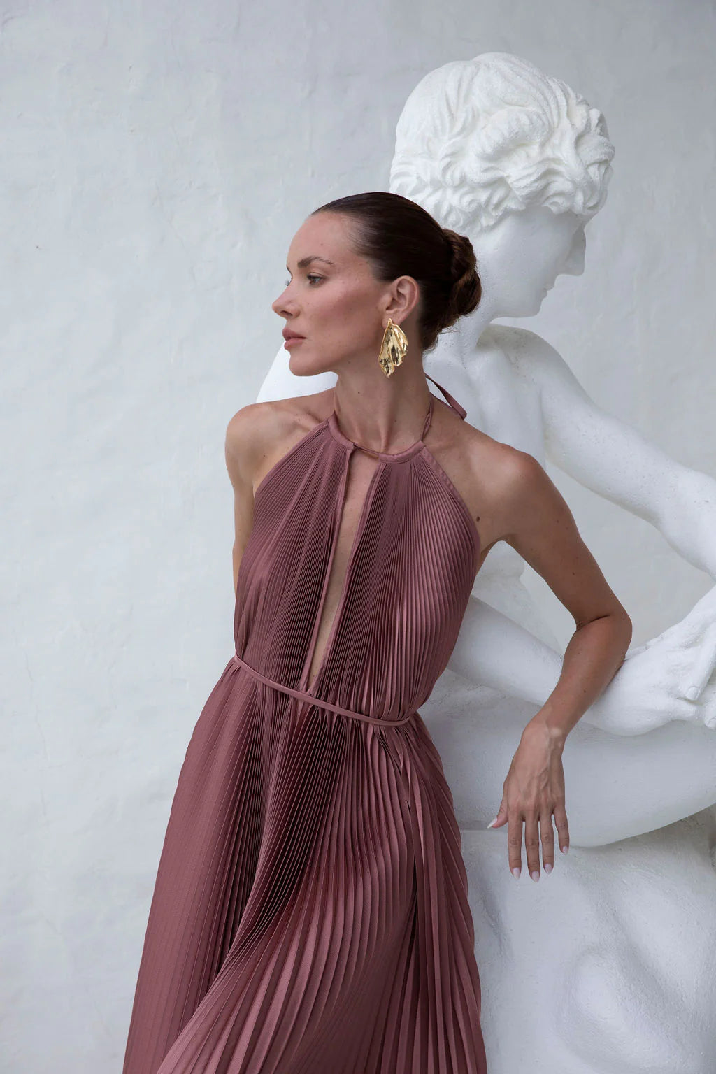 L'idee Boheme Gown | Suede