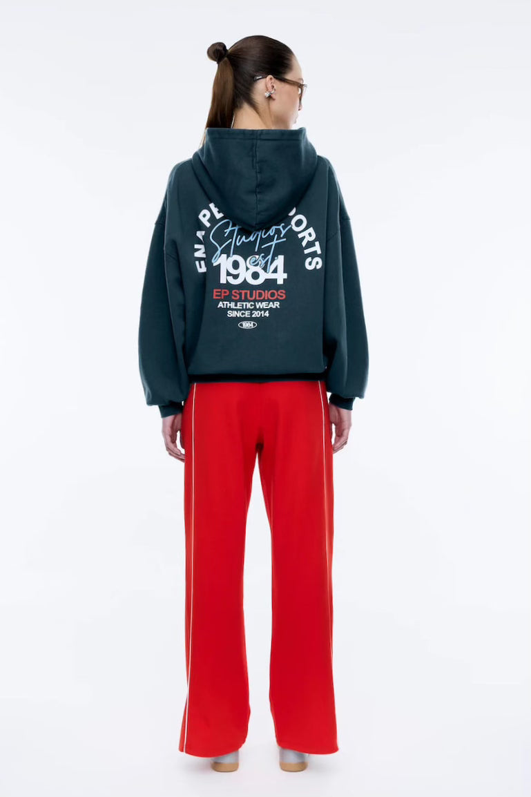 Ena Pelly Script Studio Hoodie | Emerald