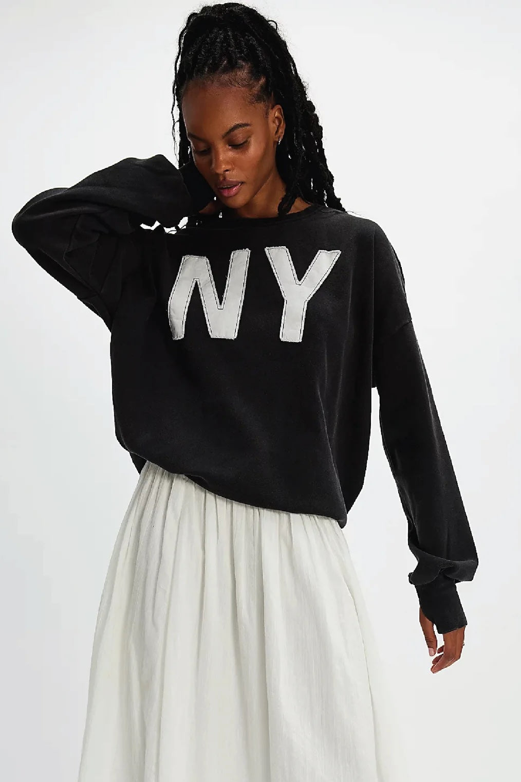 The Laundry Room Big In NY Jumper | Black Snow