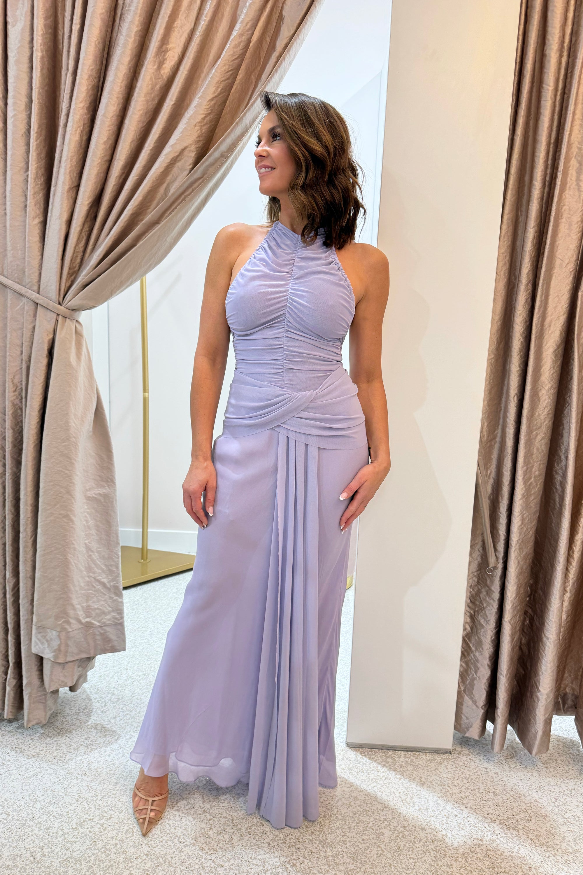 Bec + Bridge Delilah Halter Maxi Dress | Wisteria