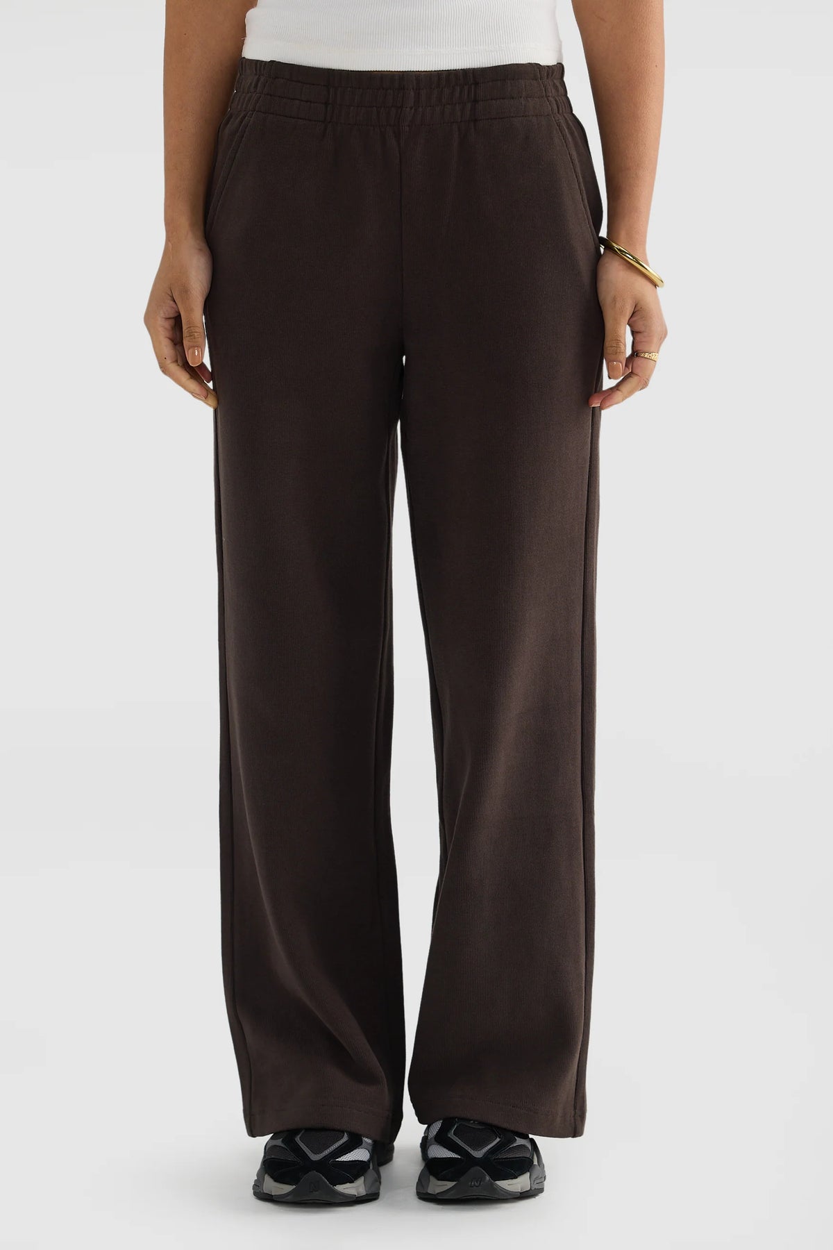 ORTC Ava Wide Leg Pants | Carob
