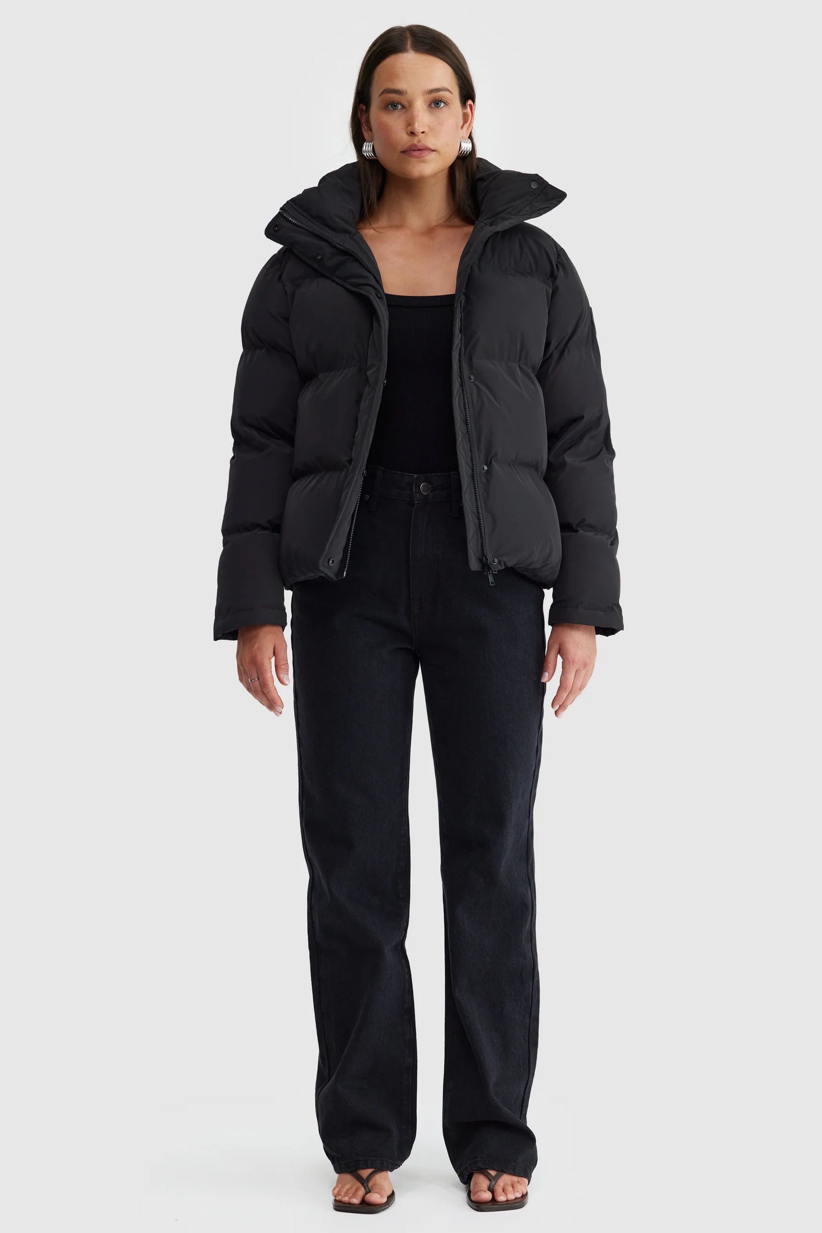 ORTC Montana Puffer Jacket | Black