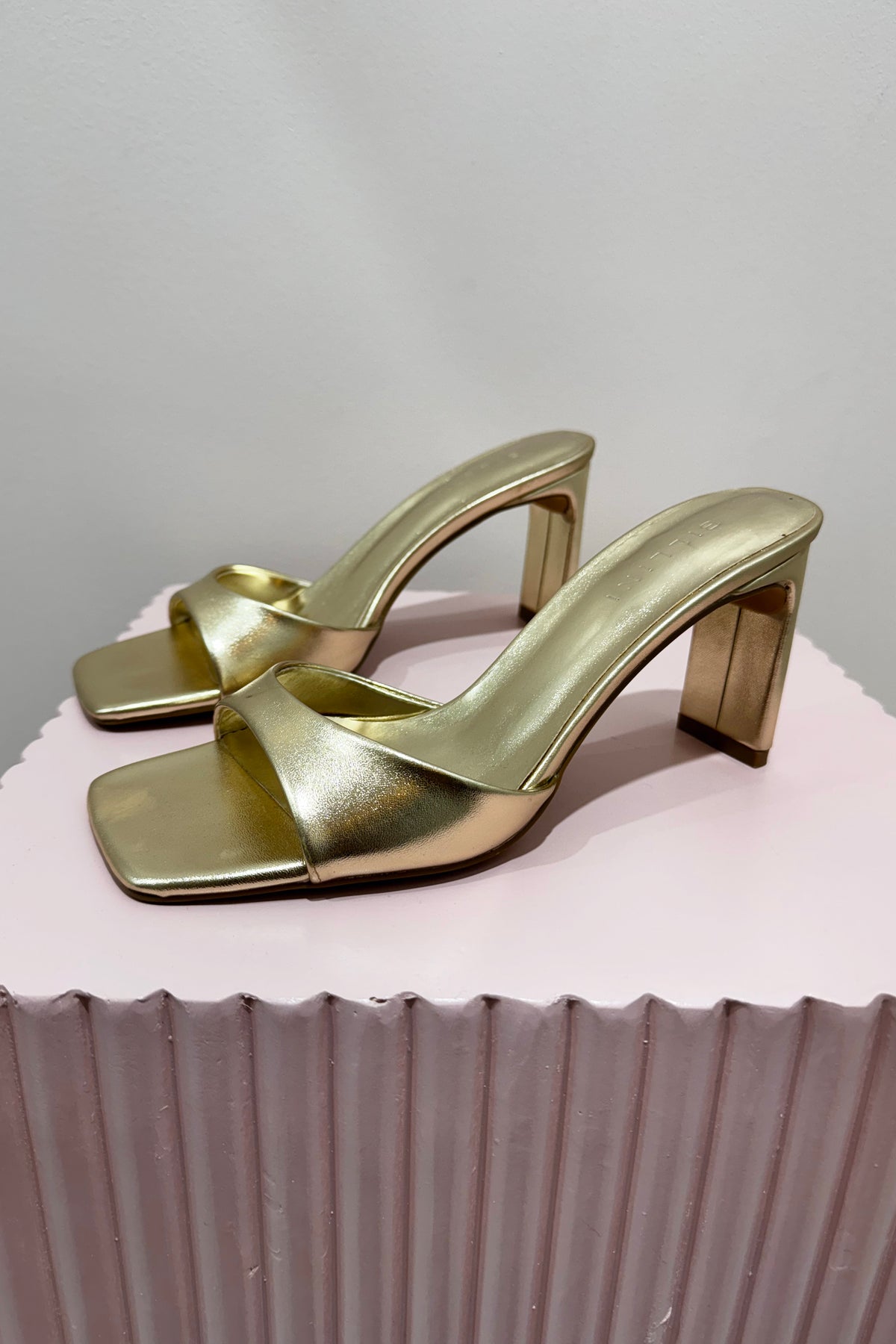 Billini Kimberly Heel | Gold Metallic