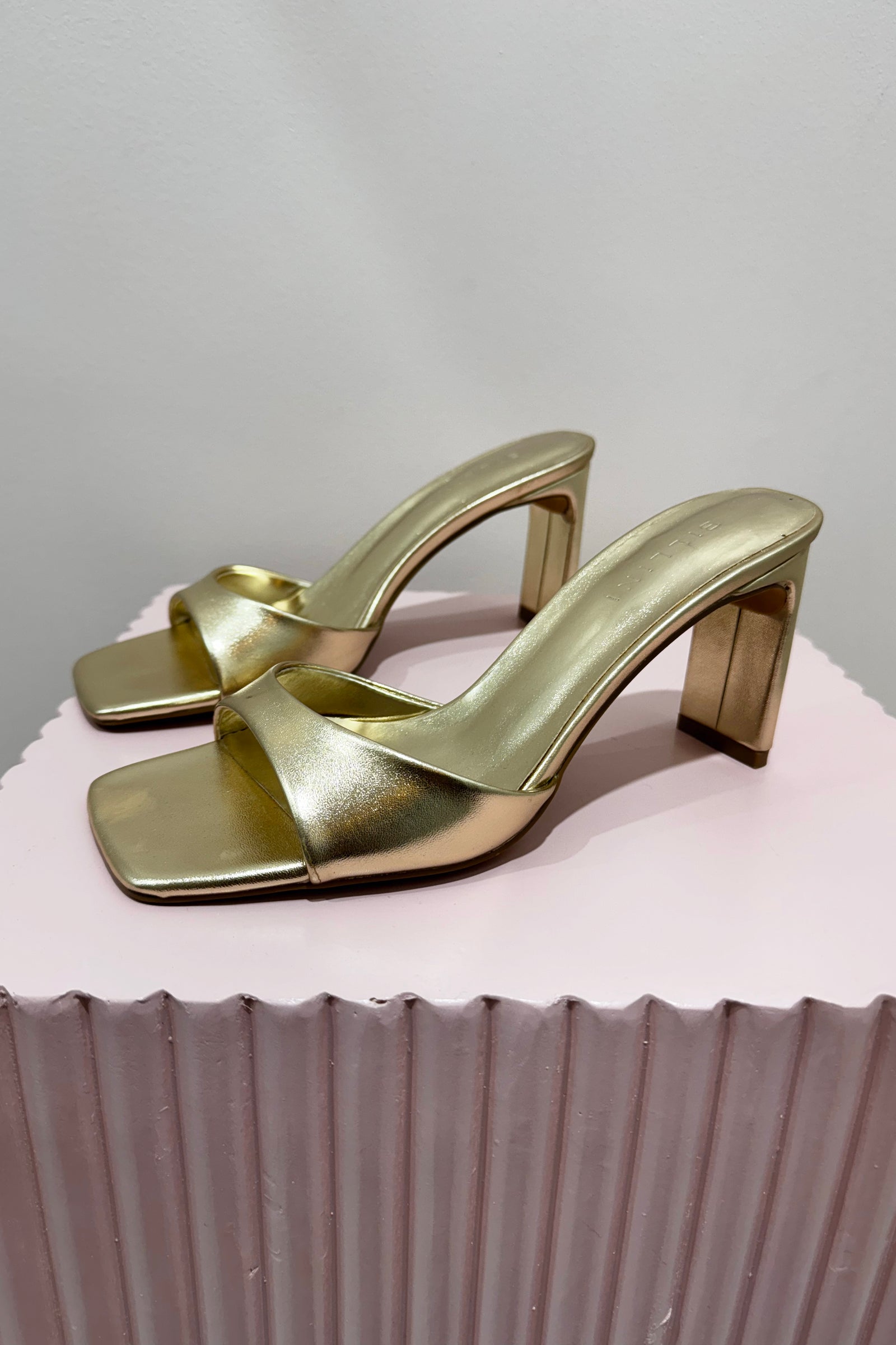 Billini Kimberly Heel | Gold Metallic