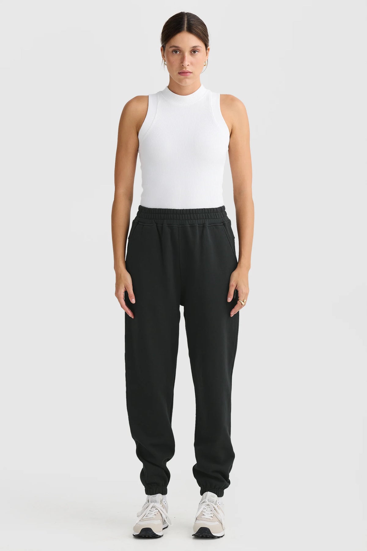 ORTC Lena Track Pants | Washed Black