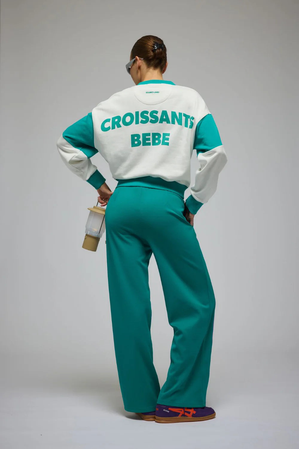 Araminta James Bebe Sweatshirt | Warm White