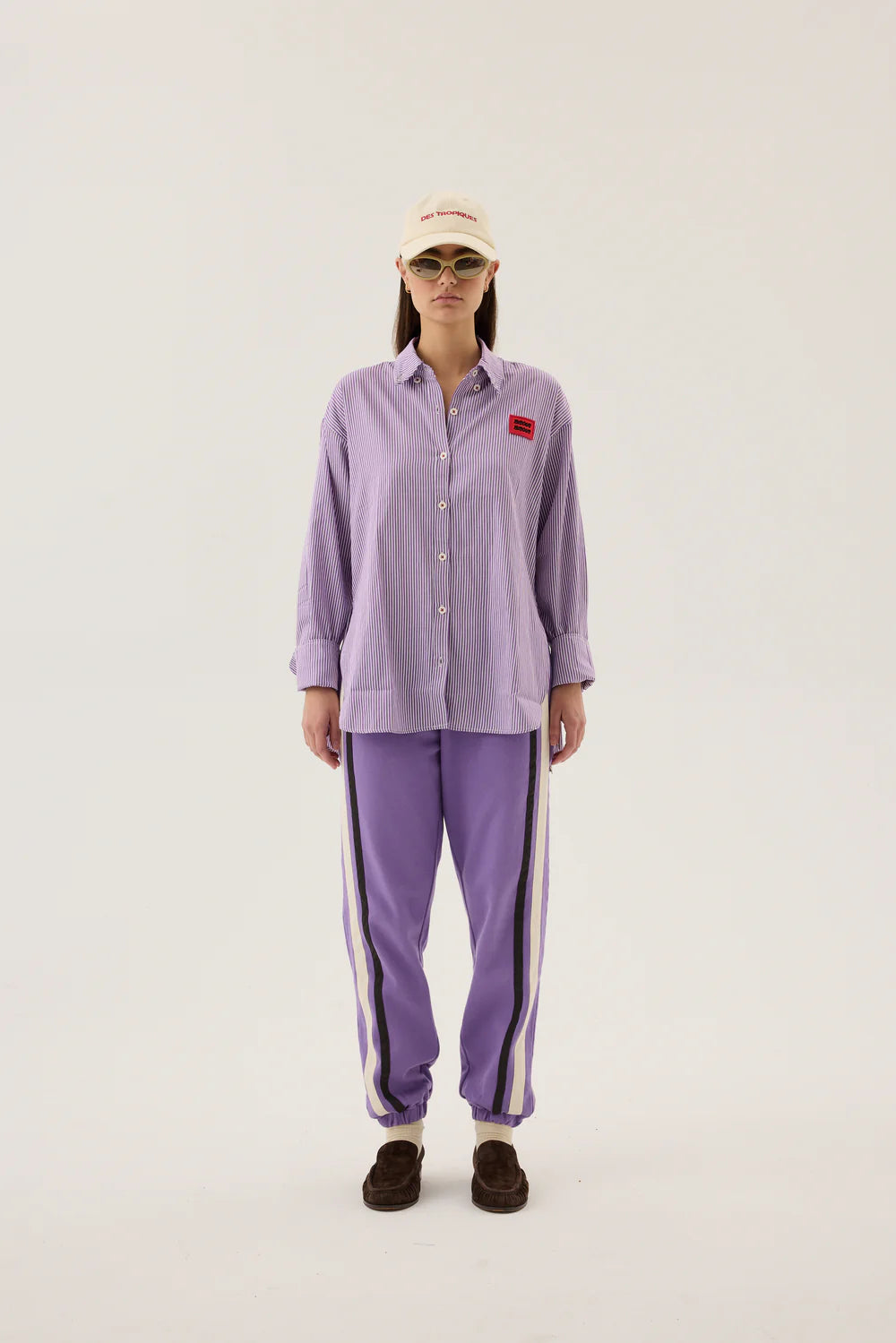 Araminta James Bisous Track Pant | Violet