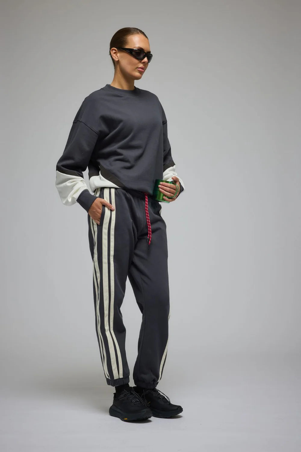 Araminta James Bisous Track Pant | Noir