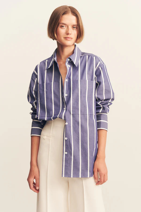 Shona Joy Cambridge Shirt | Chambray