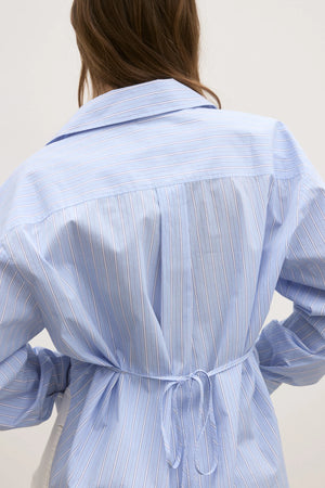 Bayse Brand Tilda Shirt | Blue Stripe