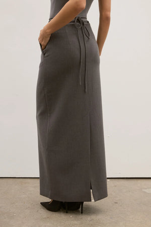 Bayse Brand Linden Skirt | Grey