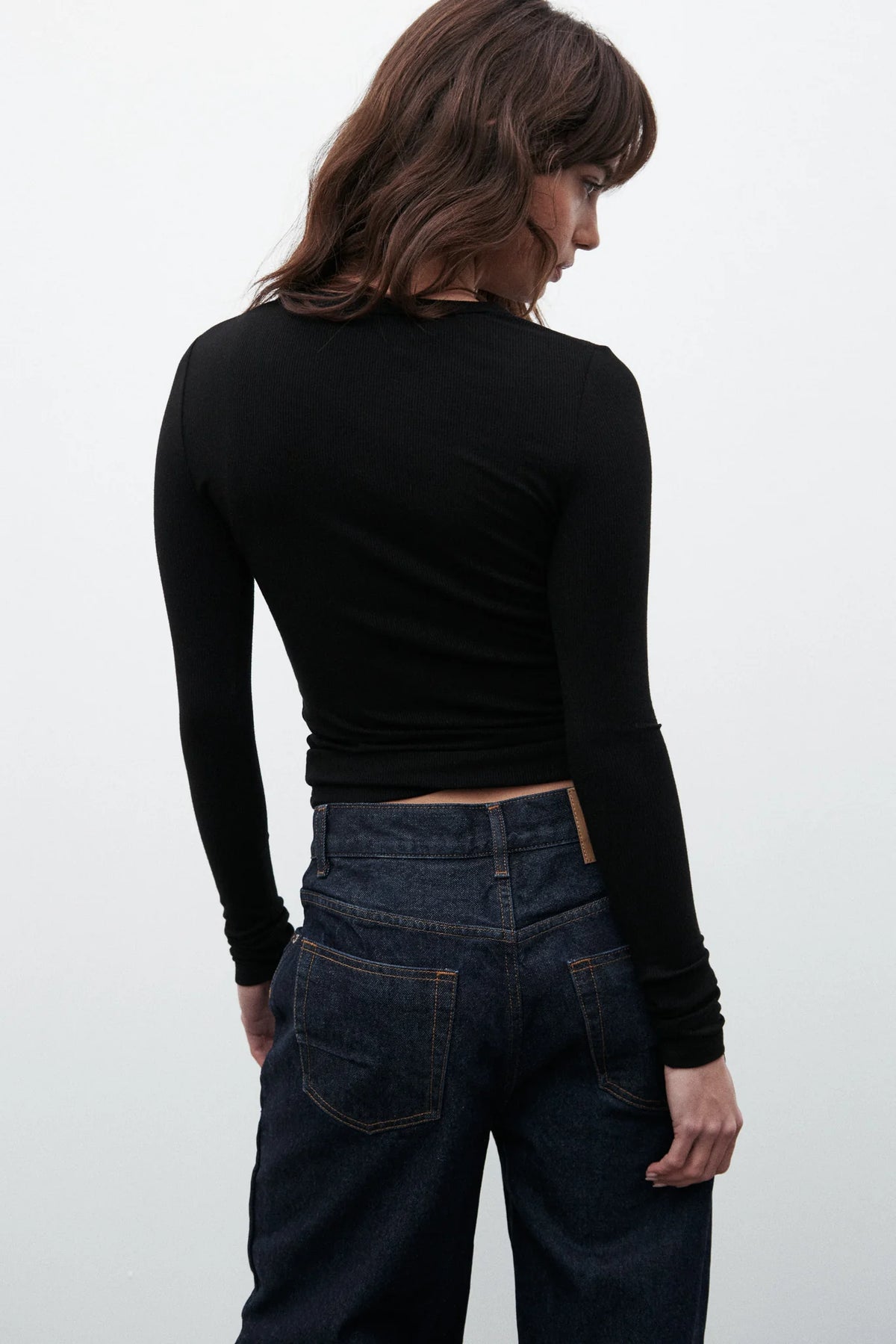 Bayse Brand Nyla Top | Black