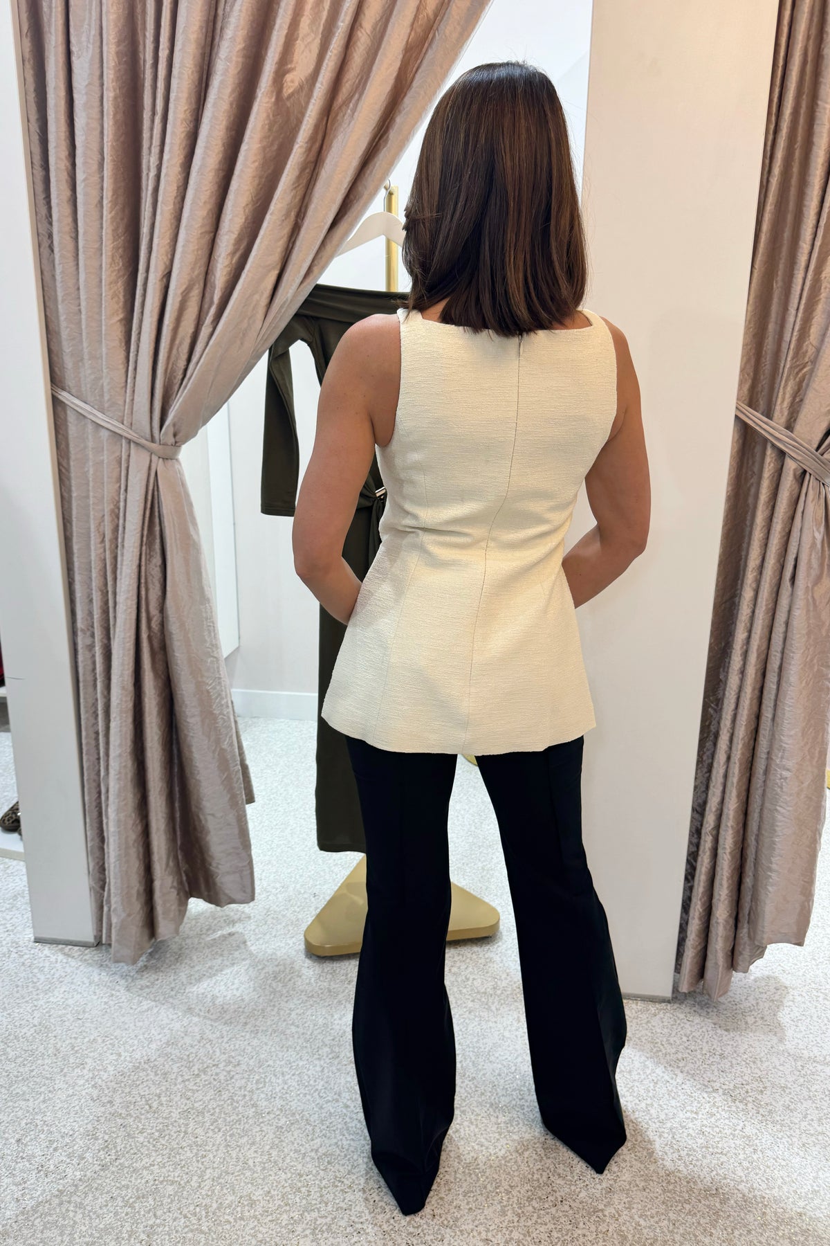 Roame Estella Vest | Ivory